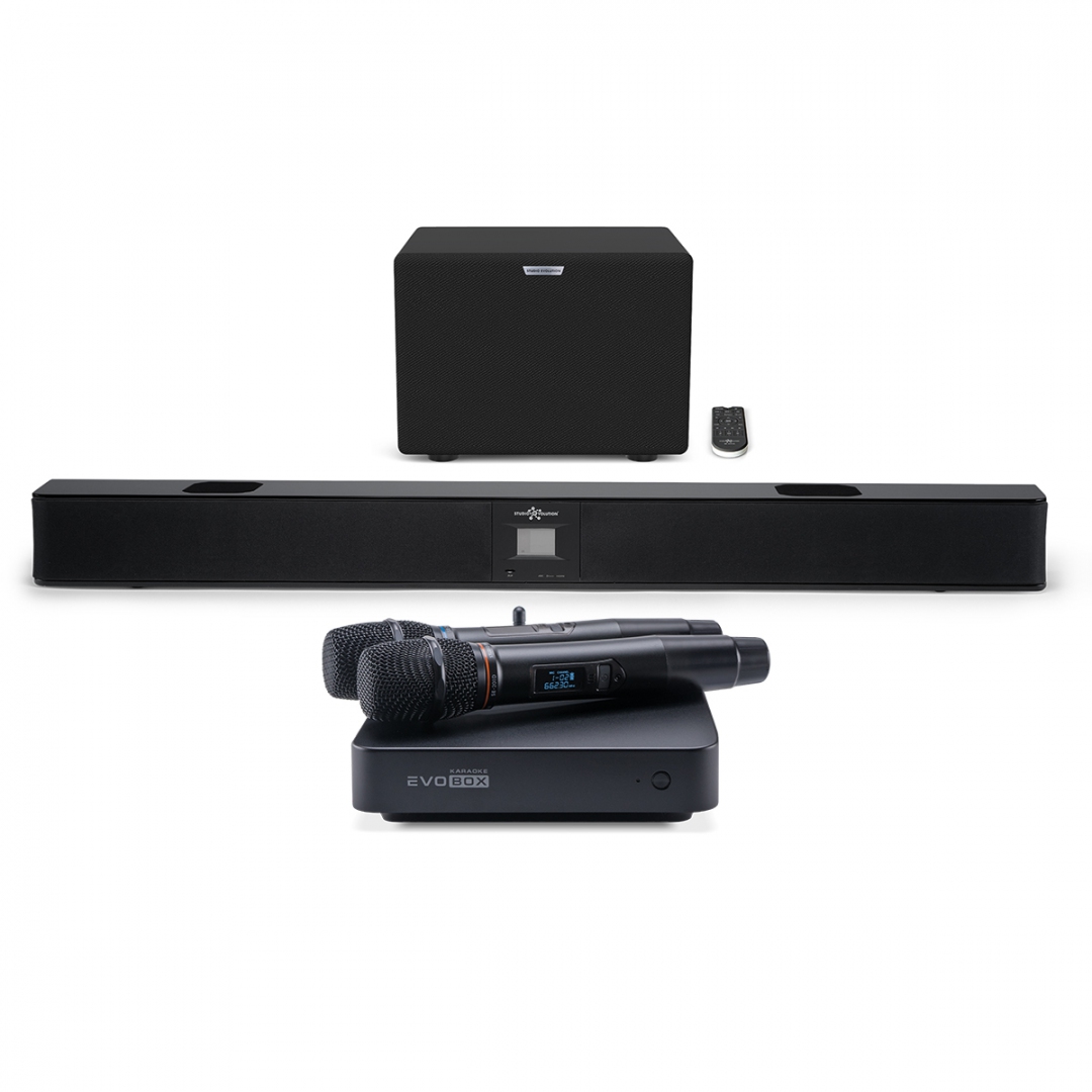 караоке-комплект EVOBOX Plus + EvoSound Bar (саундбар с караоке) в Екатеринбурге