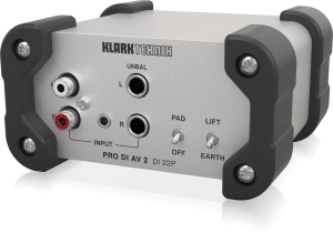 Klark Teknik DI 22P пассивный стерео директ-бокс в Екатеринбурге
