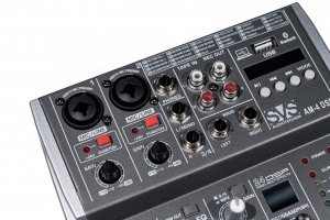 SVS Audiotechnik mixers AM-4 DSP Аналоговый микшерный пульт, 4-канала в Екатеринбурге